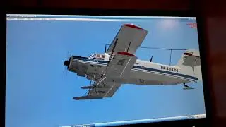 Microsoft Flight Simulator X Ан-2  Полярных Авиалиний на лыжах. Запуск и вылет из Сыктывкара