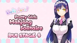 Delicious! Pretty Girls Mahjong Solitaire 🀄 Rui stage 4