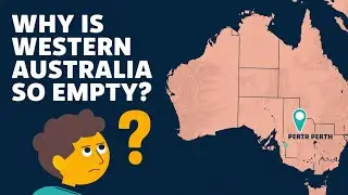Why is Western Australia so Sparsely Populated? #australia#PopulationDensity#AustraliaHistory
