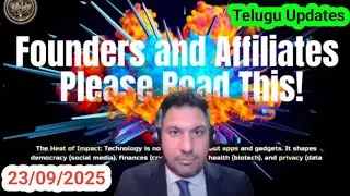 #ONPASSIVE Telugu | Founders & Affiliates Please Read This Script @John White & Bill Must 