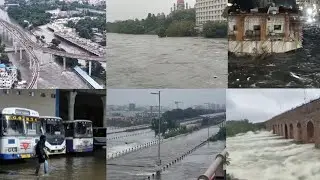 Musi River Flood || TGSRTC Bus Service Start || Hyderabad Heavy Rain || Osman Sagar || Himayat Sagar