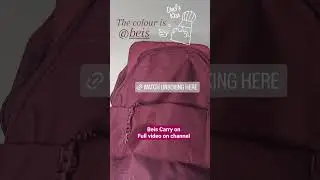 BEIS Carry on and back pack.. Video on my channel #beis #travel #airport #airportlook #carryon
