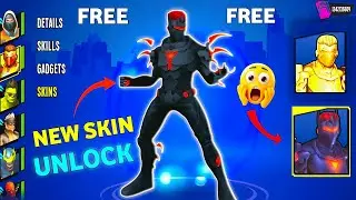 Finally unlock [BLACK😈IRON-MAN] new skin spider fighter 3