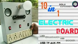 10 IN 1 Jugad||How To Make Amazing Electric Board||ExtensionBoard||Jugad Athome electric board
