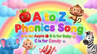 ABC Phonics Song | Nursery ABC Panda Songs | Educational YouTube Videos | Sing Along Phonics Sounds