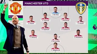 FIFA 23 | Manchester United vs Leeds United - Erik Ten Hag Squad - Premier League  - PS5&trade; Gameplay