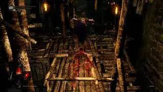 DARK SOULS REMASTERED Ninja invasion in Blight Town 3