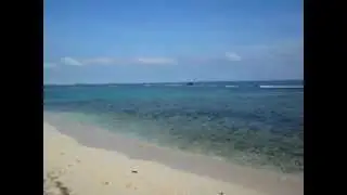 Collecting garbage contamination 1 on a beautiful island in San Blas, Kuna Yala