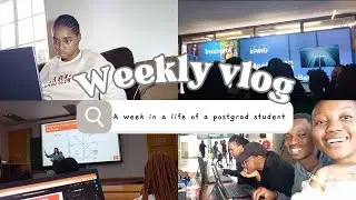 VLOG:Career Fair |Group project| Postgraduate student at UJ| Uni diaries