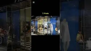 Ten most expensive fashion brands in the world 🌍 #top10 #toptenfacts #viralvideo #viral #viralshorts