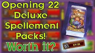 Opening 22 Deluxe Spellement Packs At Once!