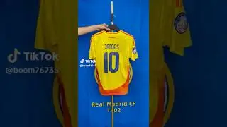 COLOMBIA HOME JERSEY JAMES 🔟 #james #luizdias #diaz #football #colombia  #brazil #neymar #vinijr