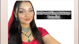 Self wedding Makeup Tutorial | Party Makeup at home| easy Makeup steps| Do your own bridal makeup