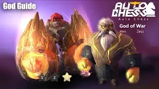 Auto Chess Mobile - 3 Star Mars Gameplay God Warlock Team Build Guide - Rook 5 Android/iOS