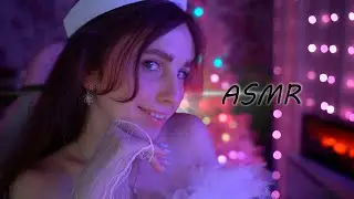 Ванильный ASMR-вечер у камина: шепот, уют и нежные объятия 🎄🕯️🧸