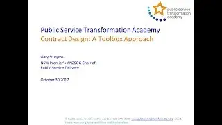 Contract Design: A Toolbox Approach