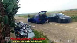 Trentuno sporcaccioni individuati a Galatina dalla Polizia Locale