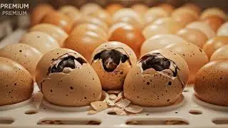 Chicken Mega Factory Journey: Smart Egg Incubation to Efficient Broiler Production 🐔🐣