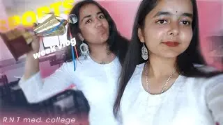 SPORTS WEEK VLOG | R.N.T Medical College Udaipur|GCON..