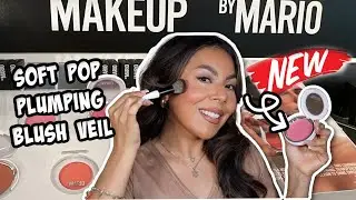 NEW✨MAKEUP BY MARIO SOFT POP PLUMPING BLUSH VEIL REVIEW + DEMO (WORTH THE BUY?!)