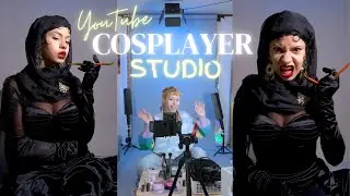YouTube Cosplayer Behind The Scenes | Photoshoot of Dee Vasquez (Ace Attorney) + Home Studio Setup