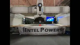 Intel Power Inc makes a Denver Tecnika 5 axis CNC Saw dance to the music...
