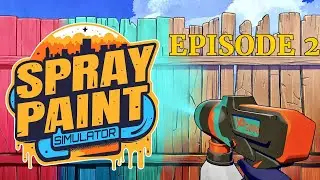 Painting the Old Party Bus | Spray Paint Simulator | Episode 2 | No Commentary