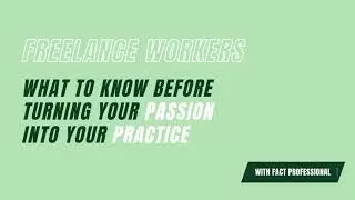 Passion into Practice &ndash; Pt III &ndash; Tax Return Filing