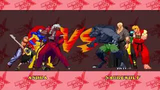 [4K] MUGEN: ETB &ndash; Asura, Jean Grey, Sora Kh3, Logan vs SabreWulf, Geese, Chameleon, Ken