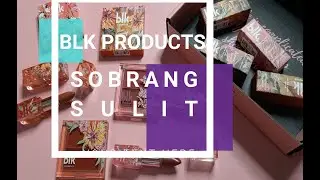 NEW BLK COSMETICS X SOLENN REVIEW (OMG! SOBRANG SULIT)