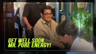Gary Valenciano arrives in wheelchair at presscon | ABS-CBN News