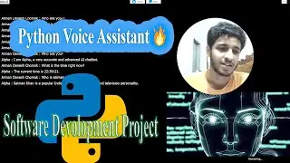 AI Voice Assistant Built with Python | Real-Time Search, Commands & Chatbot!#sourcecode