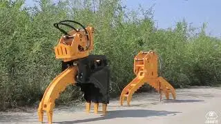 JIANGTU hydraulic thumb bucket Grab bucket excavator grapple bucket Excavator Attachments