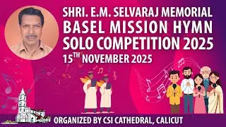 Basel Mission Hymn Solo Competition 2025