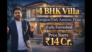 4 BHK Villa At Koregaon Park 🏞️