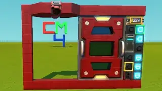 compact sliding maintenance ship door logic