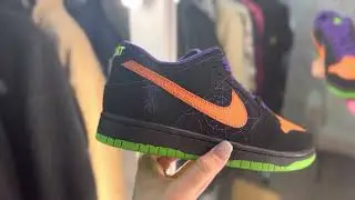 Nike Sb Dunk Low Night Of Mischief Helloween