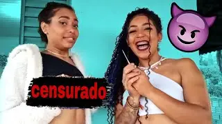 FIZ DOIS PIERCING NA MINHA PRIMA