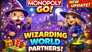 Monopoly Go | Gameplay Wizarding World Partners 😍 | Mega Heist 💰 @letsgamified 