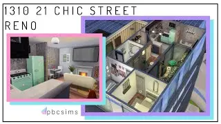 1310 21 Chic Street Reno | The Sims 4 - Speed Build | No CC