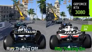 F1 22 Ray Tracing On vs Off - Graphics/Performance Comparison | RTX 3080 4K DLSS 2.4 Quality