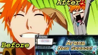 Arena Mode | Before And After Seeing The Rules | Bleach Brave Souls.
