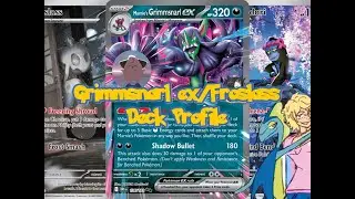 Grimmsnarl ex/Froslass - SVI-BLK/WHT Deck Profile!