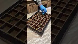 Торцевая доска &laquo;Матрица&raquo;. Мой телеграм @vinwoodspb #разделочныедоски