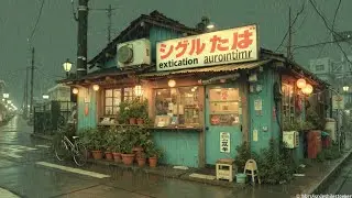 Japanese Neon Lofi | Winter Chill Vibes for Study & Sleep