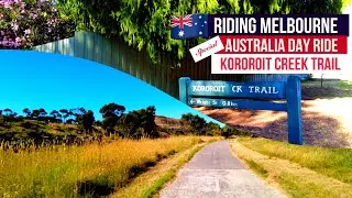Riding Melbourne -  Kororoit Creek Trail l AUSTRALIA