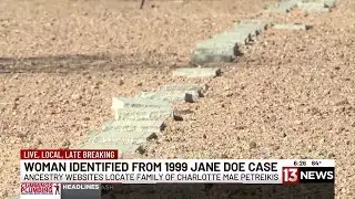 DNA solves 20-year-old Jane Doe case in Pima County