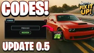 *NEW* ALL WORKING UPDATE 0.5 CODES FOR FIX IT UP IN 2025 - ROBLOX FIX IT UP CODES