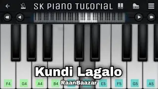 Kundi Lagalo - RaanBaazar | EASY Piano Tutorial