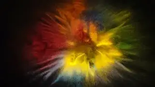 Colored Powder Stock Video